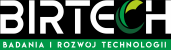 BiRtech logo wybrane 50px negatyw